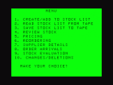 Screenshot of Stock Control v2.2