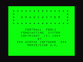 Screenshot of Drawcaster - British Pools