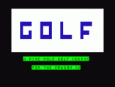 Screenshot of Golf