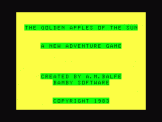 Screenshot of Golden Apples of The Sun