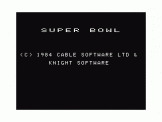 Screenshot of Superbowl