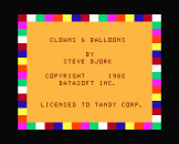 Screenshot of Clowns & Balloons