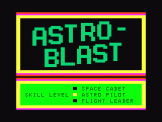 Screenshot of Astroblast