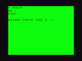 Screenshot of Dragon Forth