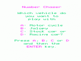 Screenshot of Number Chaser