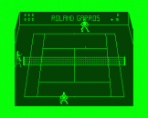 Screenshot of Tennis Tactique