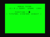 Screenshot of Morse Code Tutor