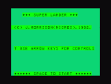 Screenshot of Lander