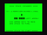 Screenshot of Space Invaders