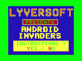 Screenshot of Android Invaders