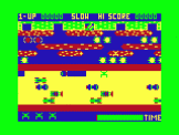 Screenshot of Frogger