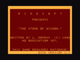 Screenshot of The Stone of Wisdom