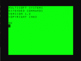 Screenshot of Extended Commands