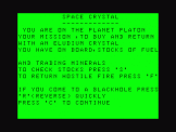 Screenshot of Space Crystal