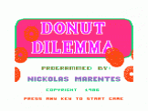 Screenshot of Donut Dilemma